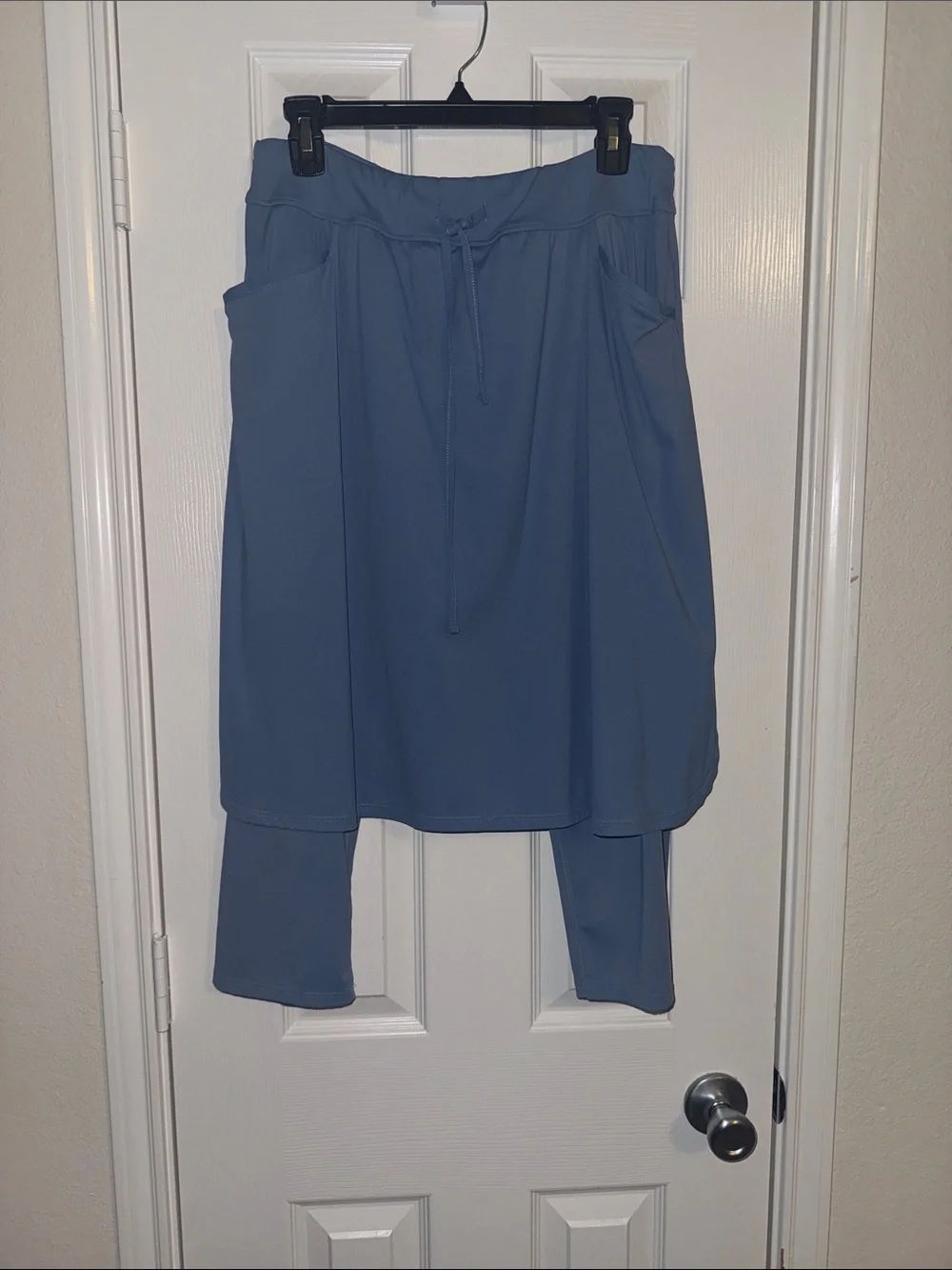 Amazon Essentials Blue Skirted Legging Set with Drawstring Waist